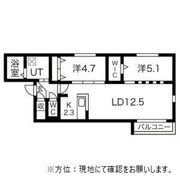 ソティーヌ南郷通の間取り画像