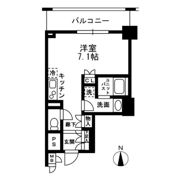 レジディア中落合 Aの間取り画像