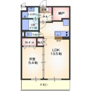 オースィニ21の間取り画像