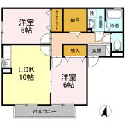カーサ南山 Ⅰの間取り画像