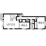 プランドール西宮の沢の間取り画像