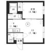 Rent北34条の間取り画像
