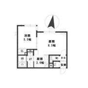 苅谷 北31の間取り画像