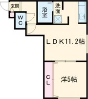 CASA札幌月寒の間取り画像