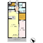 メゾン新守西の間取り画像