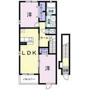 パークコートⅡの間取り画像