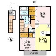 グレイス鶴が沢 B棟の間取り画像