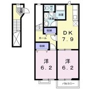 グレイスⅠの間取り画像