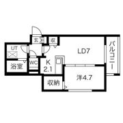 シティレジデンス南12条の間取り画像