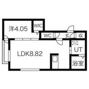 grandir学園前の間取り画像