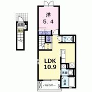 メゾン ソレイユⅢの間取り画像