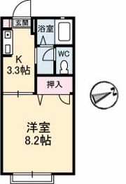 メゾンリベルテの間取り画像