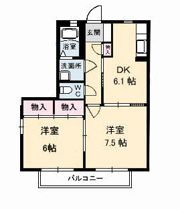 シャーメゾン明神 A棟の間取り画像
