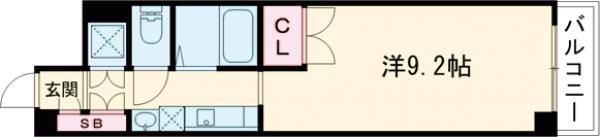 HF久屋大通レジデンスの間取り画像