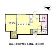 モデルノ厚別南の間取り画像