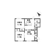 ルミエール北郷2-4の間取り画像