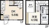 メゾネットShozokuの間取り画像