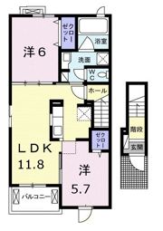 クレドールの間取り画像