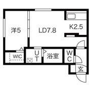 BREEZE南11条の間取り画像