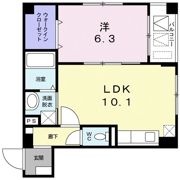 テシオ蔵前の間取り画像