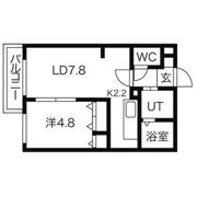 カノン福住の間取り画像