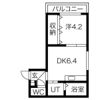 Winnie L'ourson(ウィニールルソン)の間取り画像