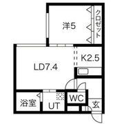 アルページュ平岸の間取り画像