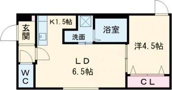 ラグジースペース平岸の間取り画像