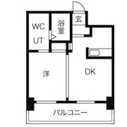 TEADA北4条(ティーダキタ4ジョウ)の間取り画像