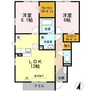 ロイヤル クレスト A棟の間取り画像