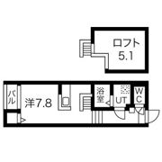 ASTERIA新栄の間取り画像