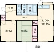 村田貸家の間取り画像