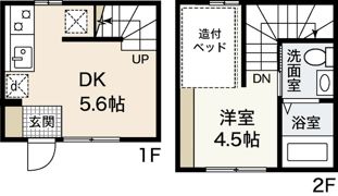 メゾネットShozokuの間取り画像