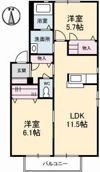 ベルエポックの間取り画像