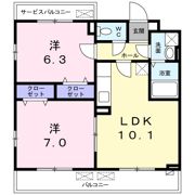 プルマージュの間取り画像