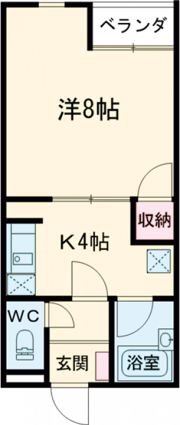 COSY IN KAWANOの間取り画像