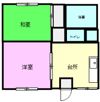 平田ハイツの間取り画像