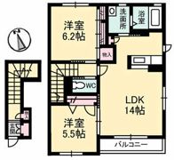 シャーメゾン アンジェリーナ A棟の間取り画像