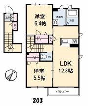 プルメリアの間取り画像