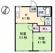 テクノハイツ91の間取り画像