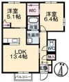 グランフォート B棟の間取り画像