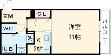 アムール東町の間取り画像