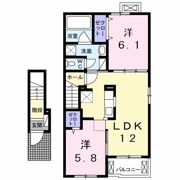 プリーアディーズの間取り画像