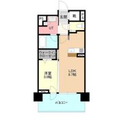 デュオヴェール札幌北大前グレイス 802号の間取り画像