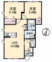 メゾン エル ソニドの間取り画像