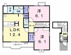 フォンターナの間取り画像