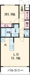 ラトゥール代官町EASTの間取り画像