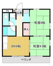 ハイツ77の間取り画像