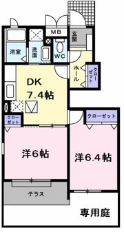グランフィオーレの間取り画像