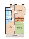 ジーニアルマンションの間取り画像